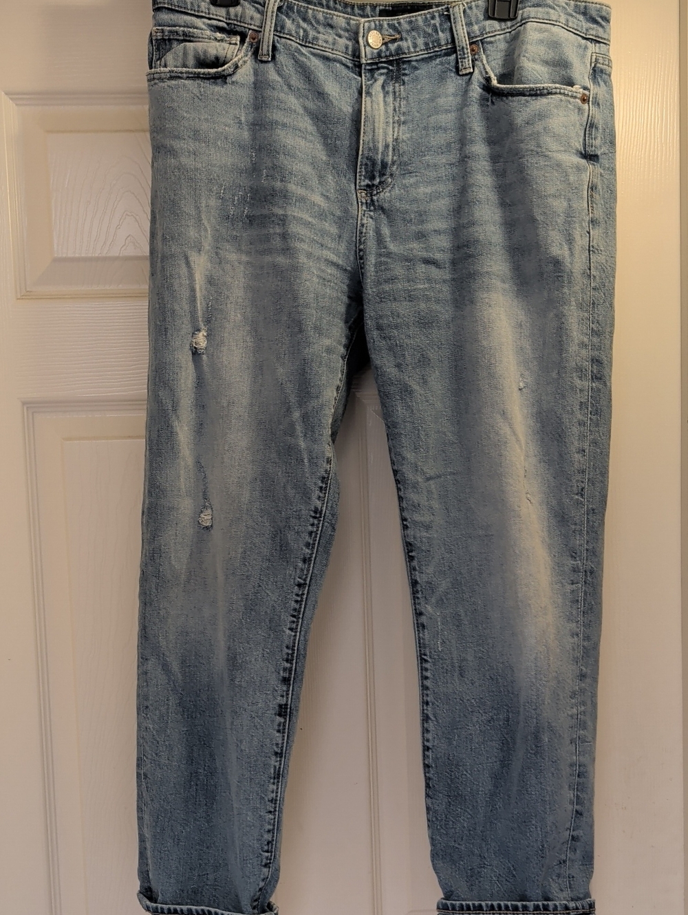 Lucky Brand Light Blue Relaxed Women's Capris